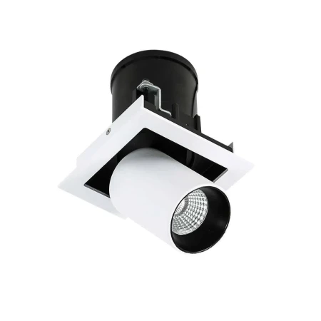 Oprawa do wbudowania MERCANTA SINGLE  GL7117-1/12W 4000K WH+BL  - Italux